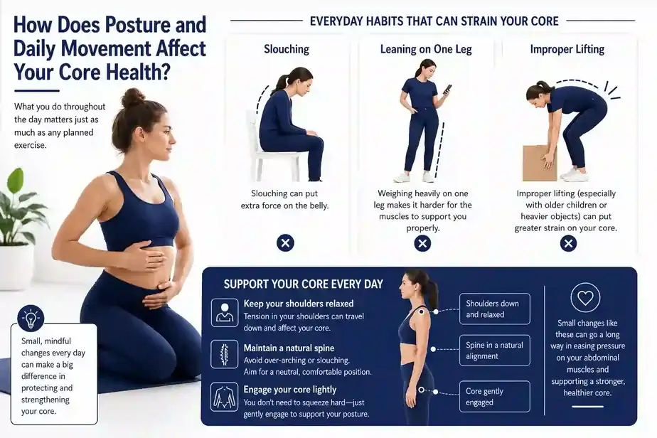 How Does Posture and Daily Movement Affect Your Core Health Avon?