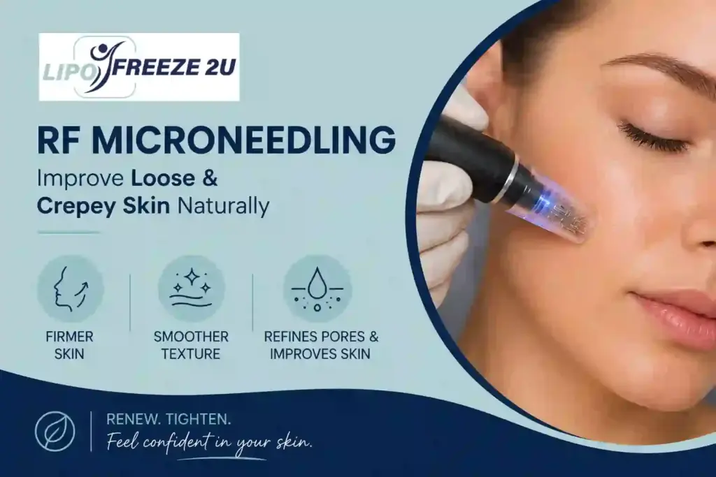 Can RF Microneedling Help Improve Loose and Crepey Skin Avon?